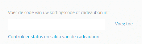 Flinders kortingscode veld
