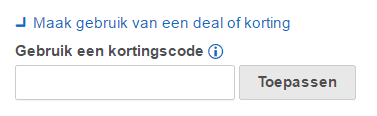Hotels.com kortingscode veld