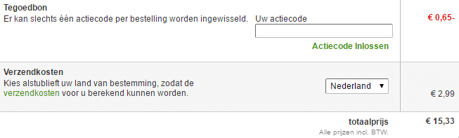 Zooplus kortingscodeveld
